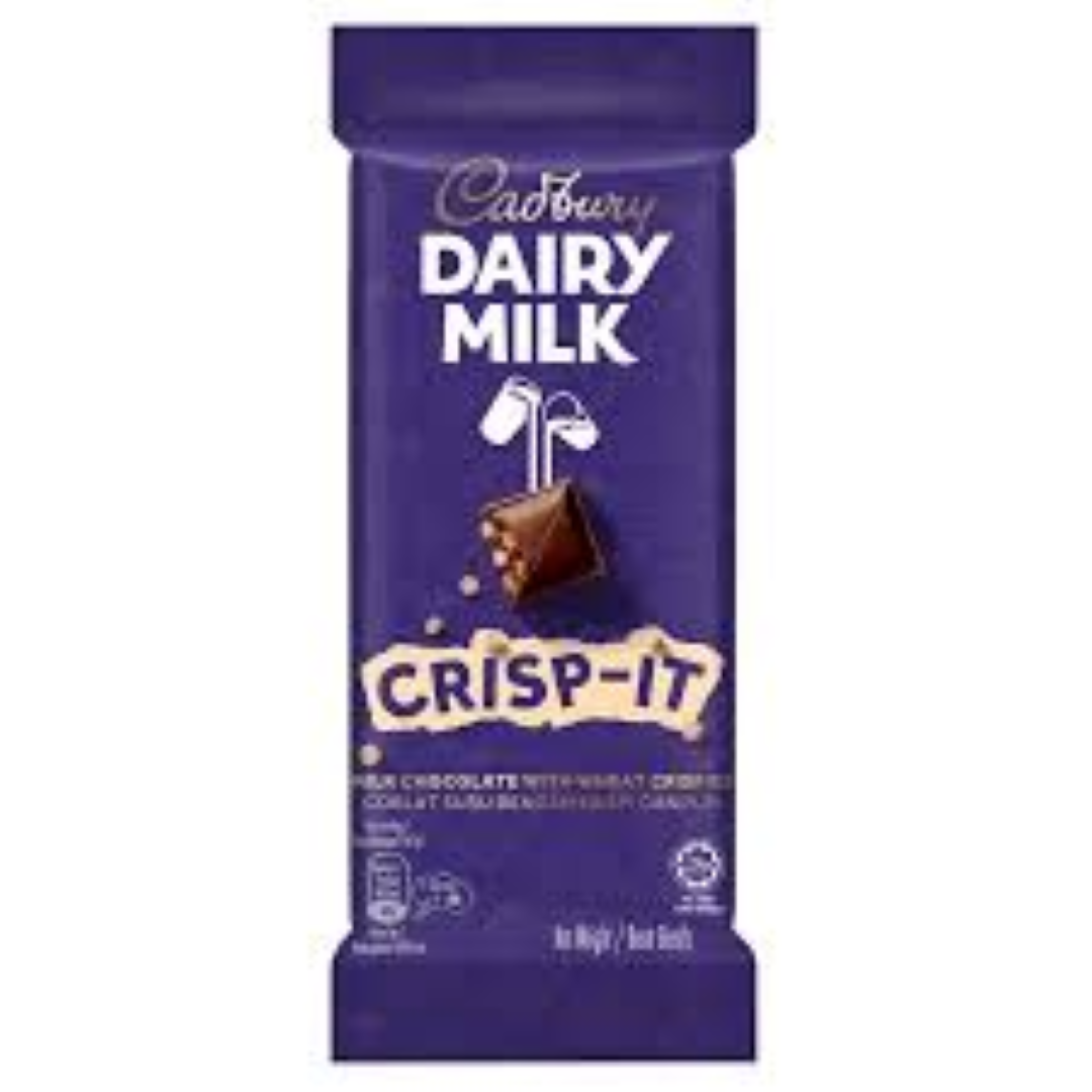 CADBURY DAIRY MILK CRISP-IT 130G